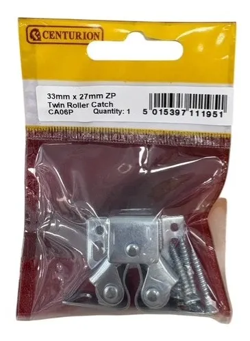 [CA06P] Centurion 33mm x 27mm Zinc Twin Roller Catch