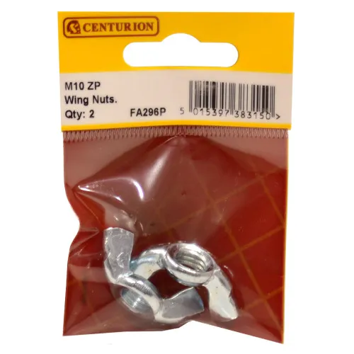[FA296P] Centurion M10 ZP Wing Nuts (Pack of 2)