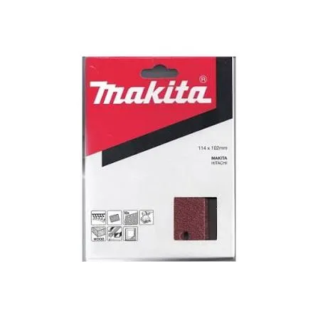 [P-33130] Makita Sanding Pads 150 Grit 114 x 102mm P-33130
