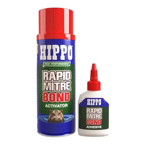 [104590] Hippo Rapid Mitre Bond 200ml + 50g