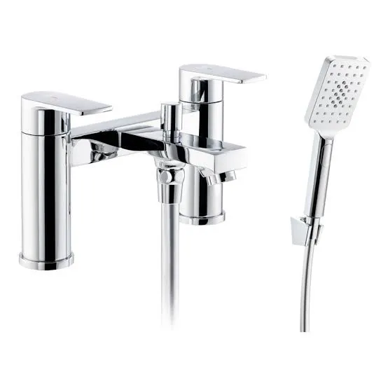 [PJH-AB2824] Abode Aquip Deck Mounted Bath Shower Mixer - Chrome